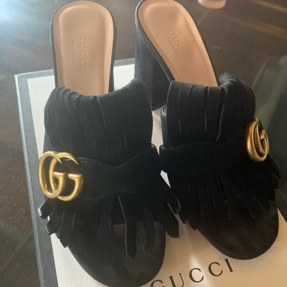 Gucci mule heels